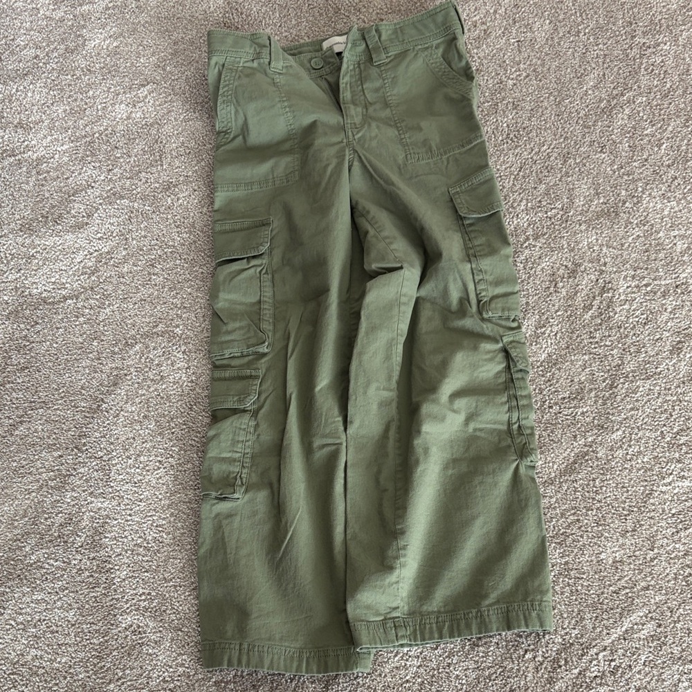 Abercrombie Kids Olive Cargo Pants
